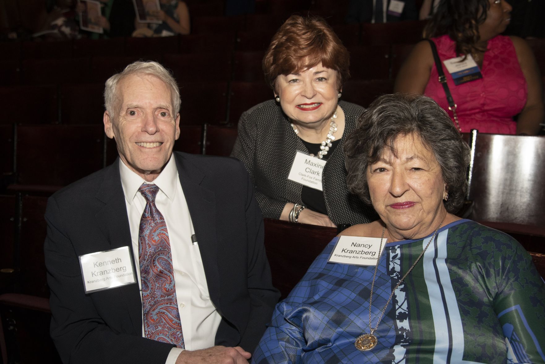 Kenneth and Nancy Kranzbert, Maxine Clark